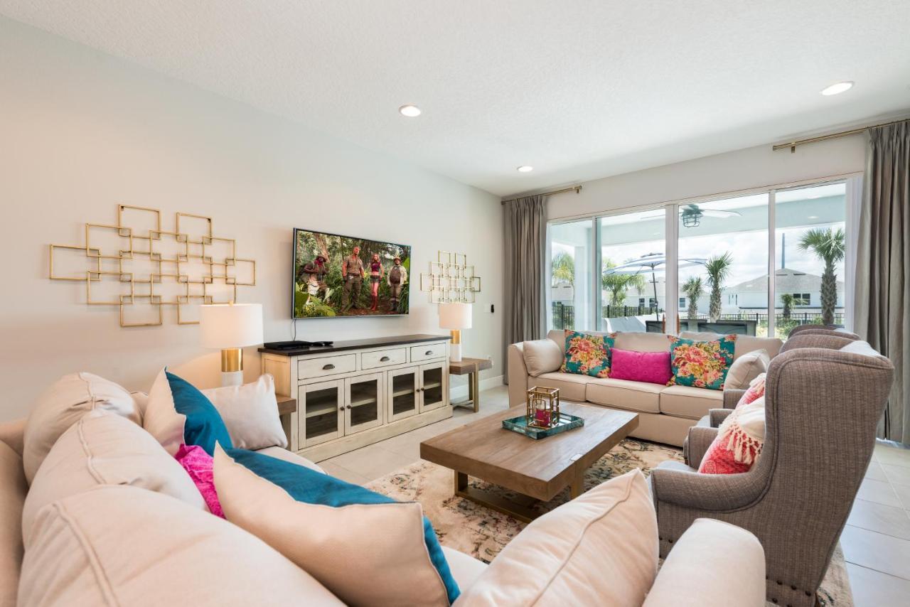 Vibrant Home By Rentyl Near Disney With Private Pool, Foosball Table & Resort Amenities - 7418M Orlando Esterno foto